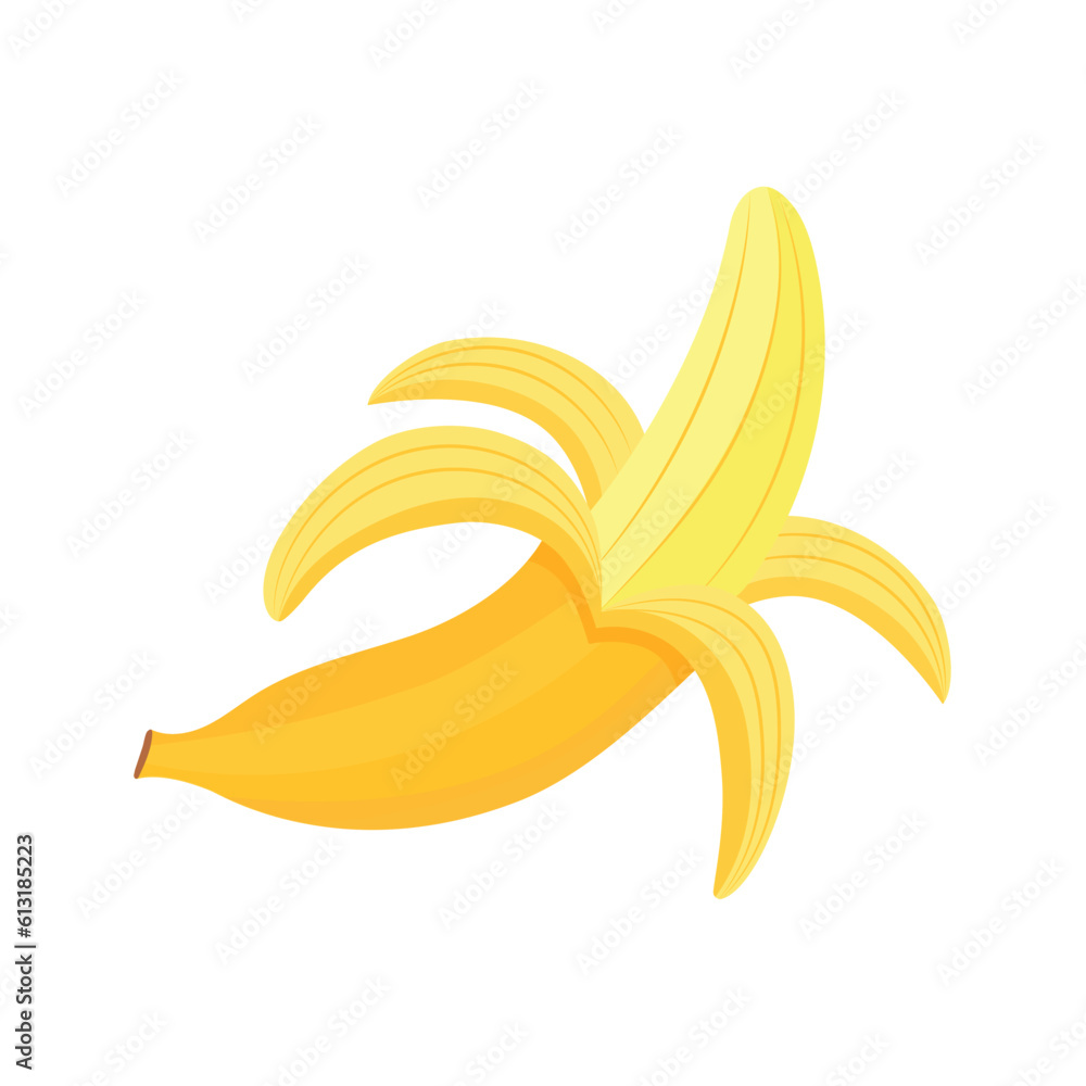 a babana frut vector icon, art work, cartoon style a babana frut vector icon, art work, cartoon style