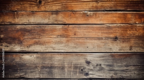 Timeless Design: Weathered Wooden Texture on Old Wall, Brown Board, and Textured Plank Creating a Natural Backdrop with Generative AI.