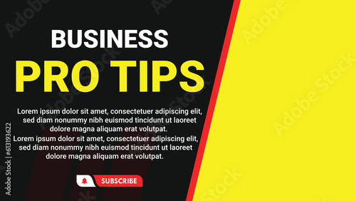 Youtube thumbnail promotion template bdesign