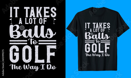 Golf T-Shirt Design