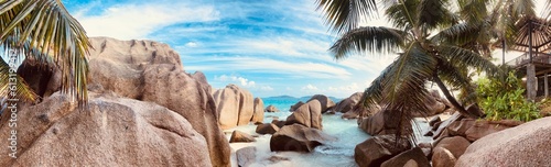 Island Bliss Unveiled: La Digue's Pristine Sands and Coastal Charms. Seychelles