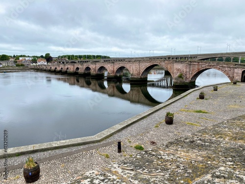 Wallpaper Mural old bridge over the river Torontodigital.ca