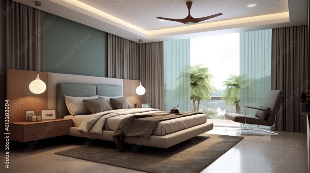 Fototapeta premium Bedroom Design Ideas