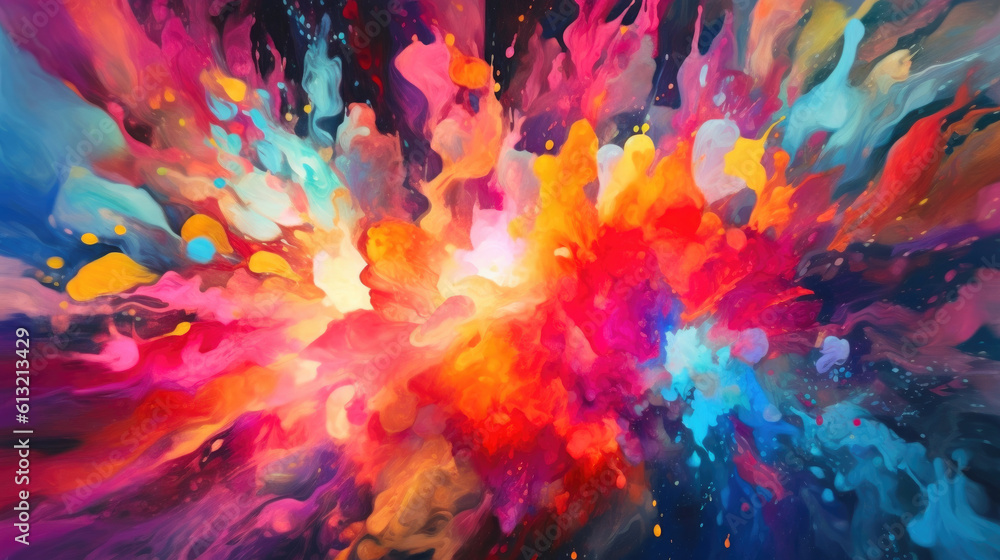 Radiant Kaleidoscope Blast. Generative AI Radiant Kaleidoscope Blast. Generative AI