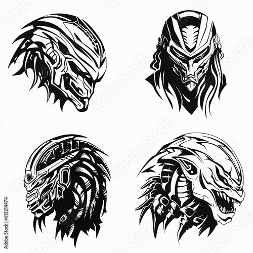 tattoo set alien