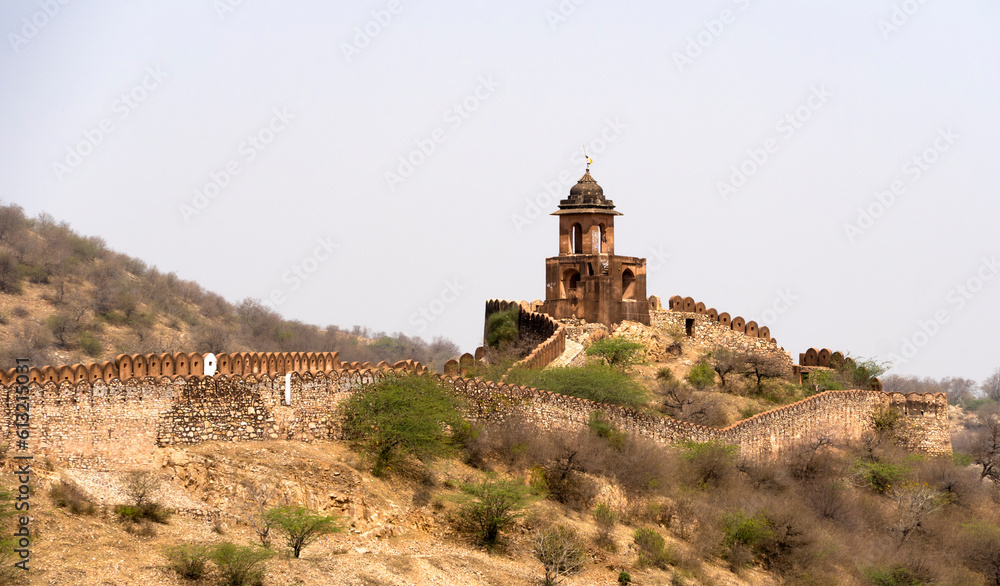 Amber Fort in Jaipur, India Panoramic Amber Fort in Jaipur, India Panoramic
