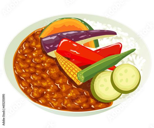 夏野菜カレー