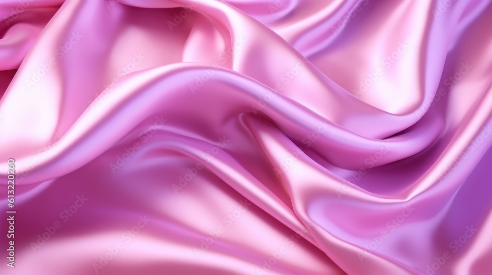 Pink satin background with smooth folds. Satin silk fabric background. Rippling scarf texture. Luxury shiny wallpaper in green Pink satin background with smooth folds. Satin silk fabric background. Rippling scarf texture. Luxury shiny wallpaper in green