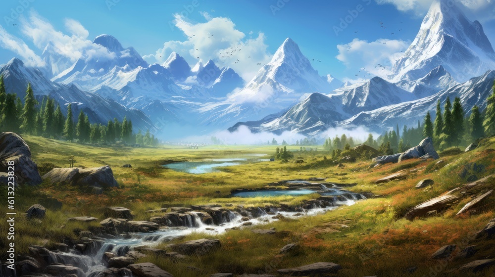 Fantasy Landscape Game Art Fantasy Landscape Game Art