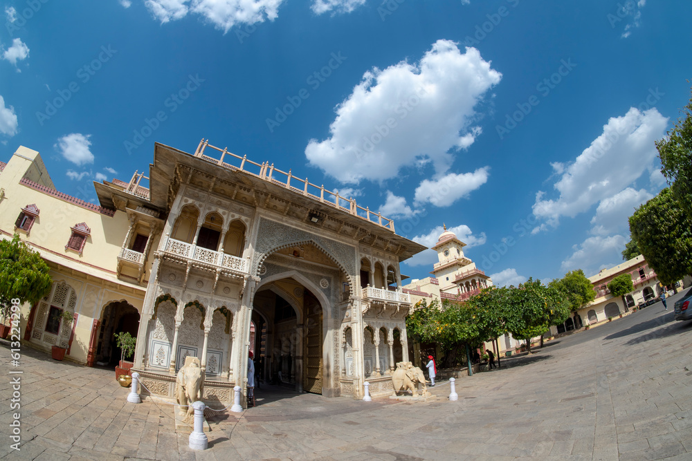Fototapeta premium City palace in Jaipur, India