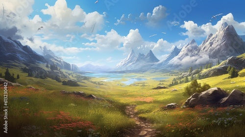 Fantasy Landscape Game Art