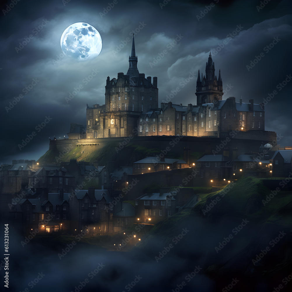 Edinburgh_Castleon_on_moonlight 