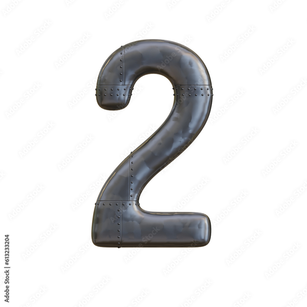 Steampunk Steel 3D Alphabet or PNG Letters Steampunk Steel 3D Alphabet or PNG Letters