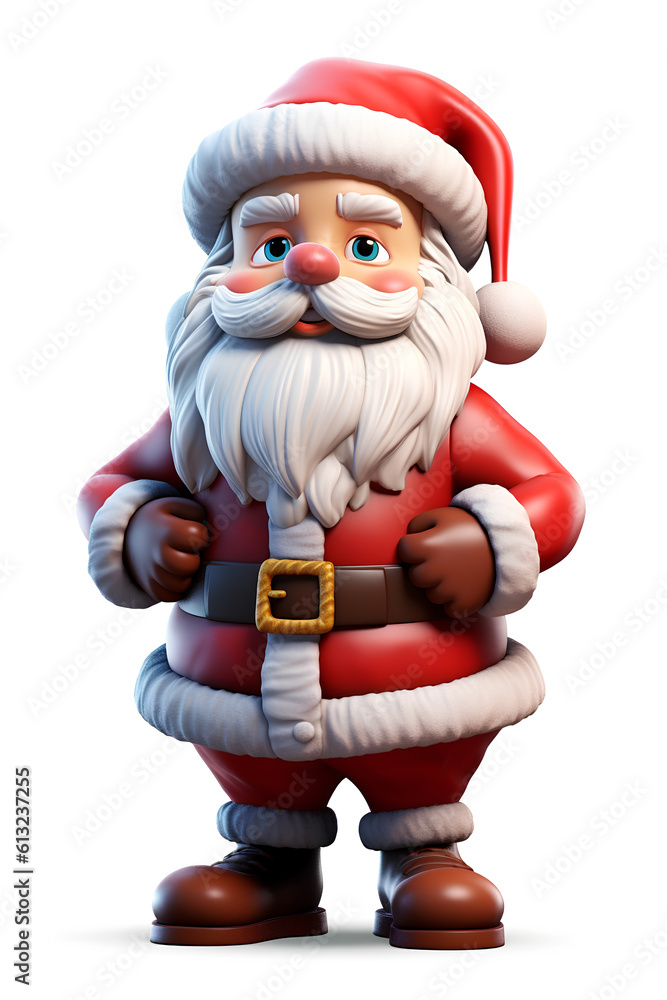 Santa Claus, with his rosy cheeks, twinkling eyes, and a beard as white as snow, is the embodiment of Christmas joy Santa Claus, with his rosy cheeks, twinkling eyes, and a beard as white as snow, is the embodiment of Christmas joy
