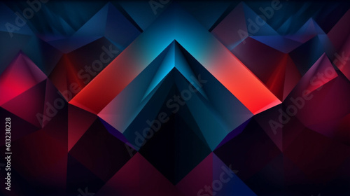 abstract colorful background with squares Generative IA