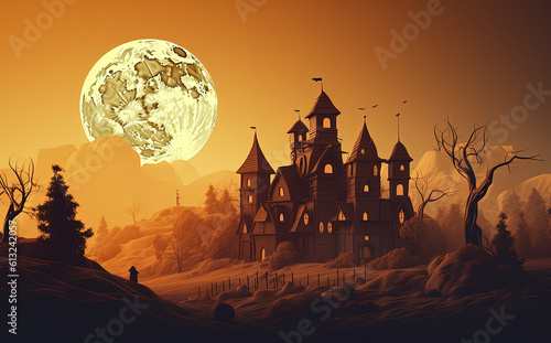 Halloween Full Moon Enchantment