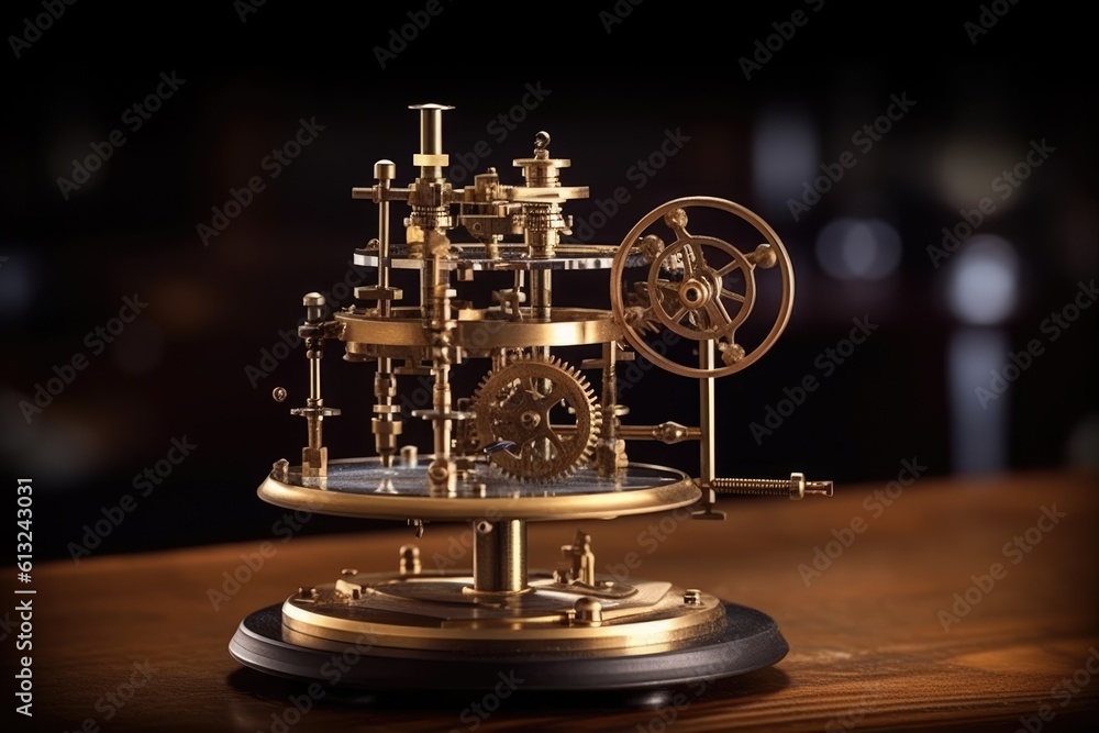 Miniature perpetual motion machine that uses motion to generate energy ...