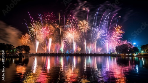 4th of July Fireworks Celebrating USA Independence © Jardel Bassi