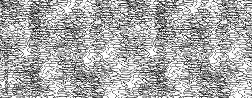 Rectangular transparent background with ink chaotic doodles.