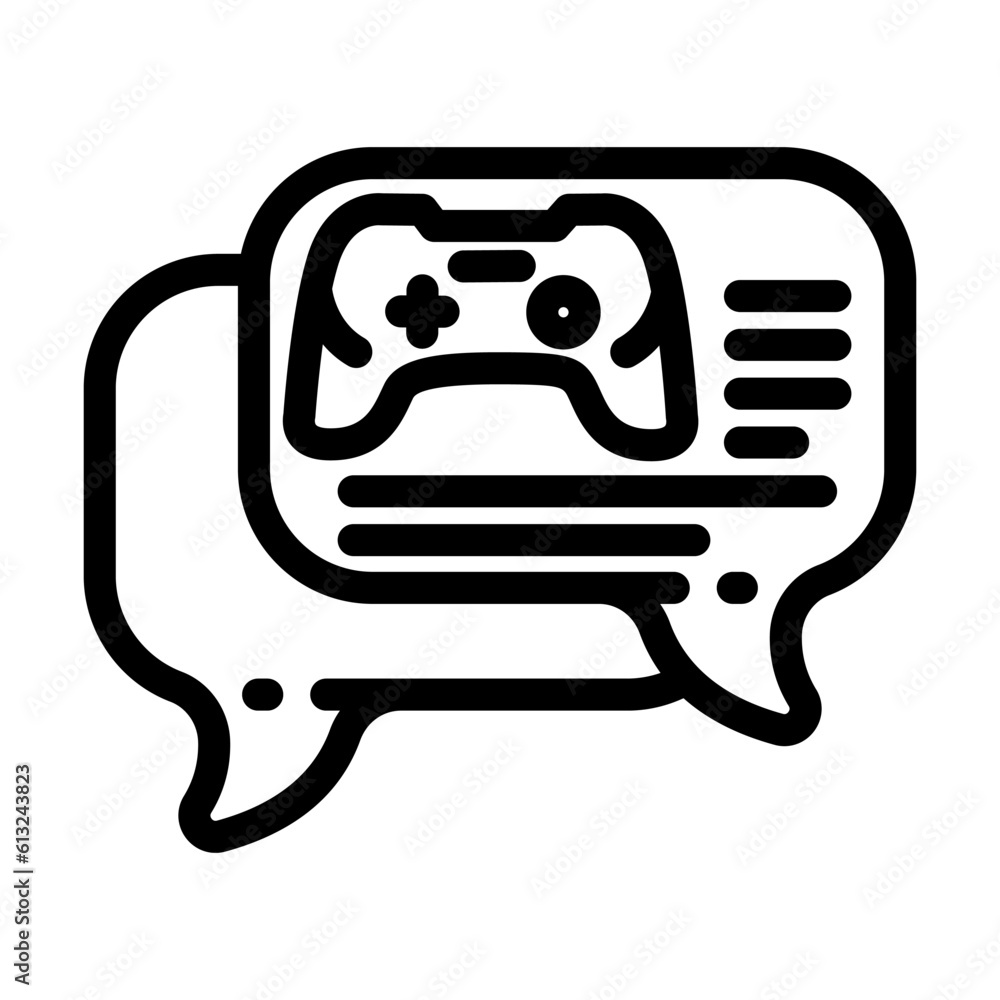 community cyber sport line icon vector. community cyber sport sign. isolated contour symbol black illustration community cyber sport line icon vector. community cyber sport sign. isolated contour symbol black illustration