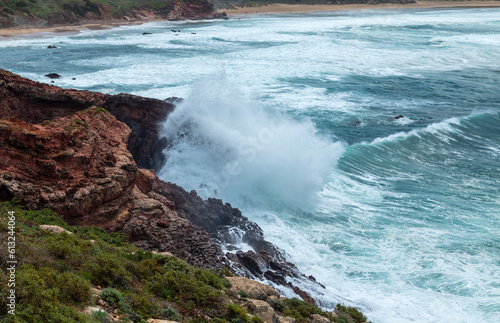 Fototapeta Naklejka Na Ścianę i Meble -  Cliffs in the Algarve West Coast