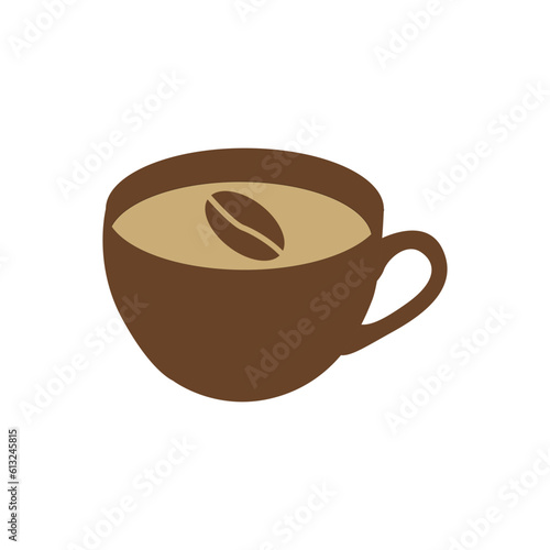 glass of coffee logo icon