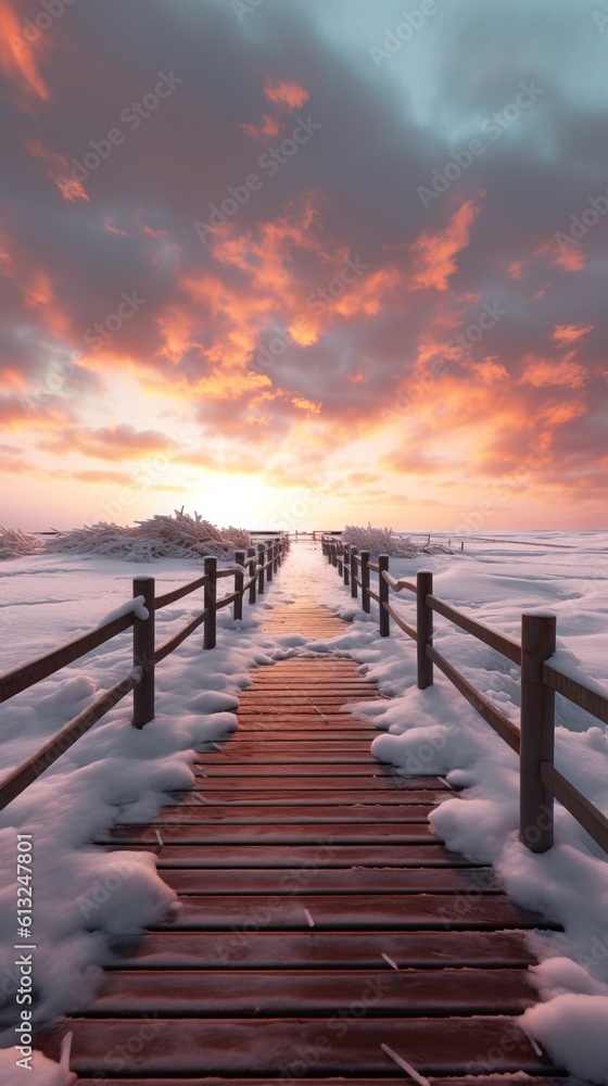 Obraz premium Boardwalk to Nowhere