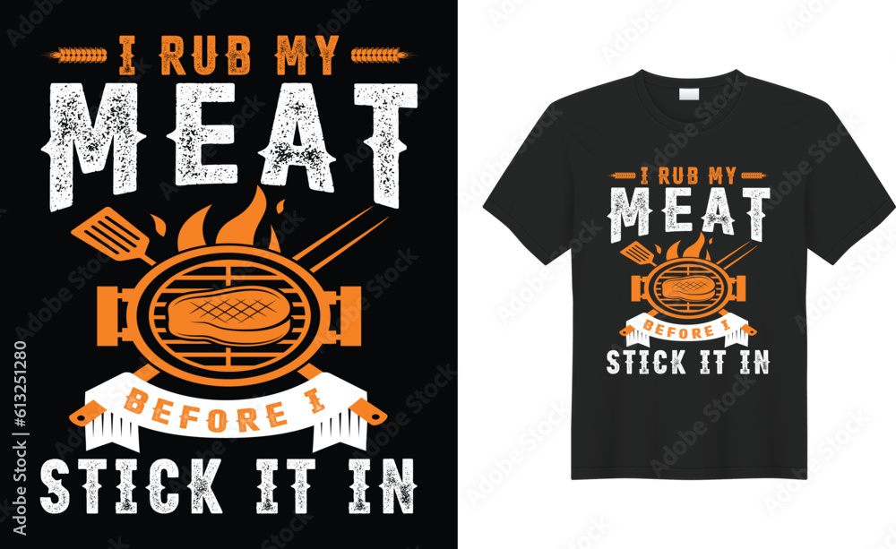 BBQ Grilling lover Funny retro vintage typography print Vector T-shirt design template. food, cooking, beef, alcohol, steak drink, grill, meal Beer PARTY, like Barbecue, shirts, posters, illustration.