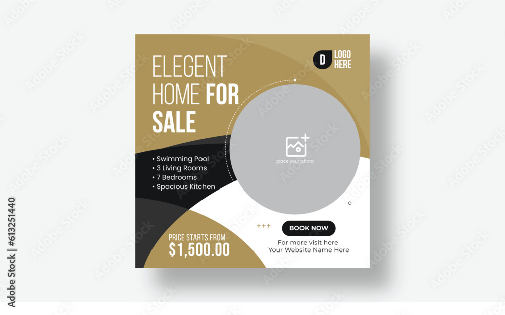 Real estate house property social media and web banner template Real estate house property social media and web banner template