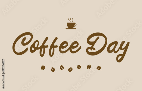 Coffee cup, beans vector logo design template. Drink, food, milk, capuccino. Shop labels, store