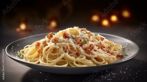 A Mouthwatering Plate of Authentic Italian Pasta