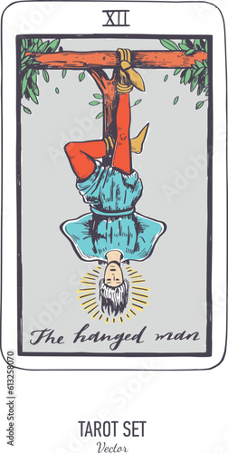 Vector hand drawn Tarot card deck.  Major arcana .  Engraved vintage style. Occult, spiritual and alchemy symbolism