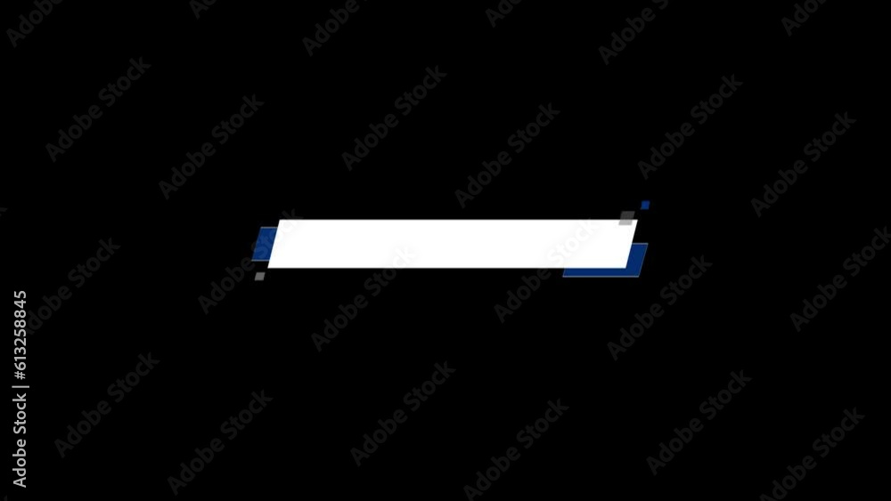custom made wallpaper toronto digitalWhite name bar blank background animation, transparent channel
