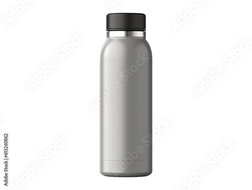 Thermo water bottle isolated on transparent or white background, png