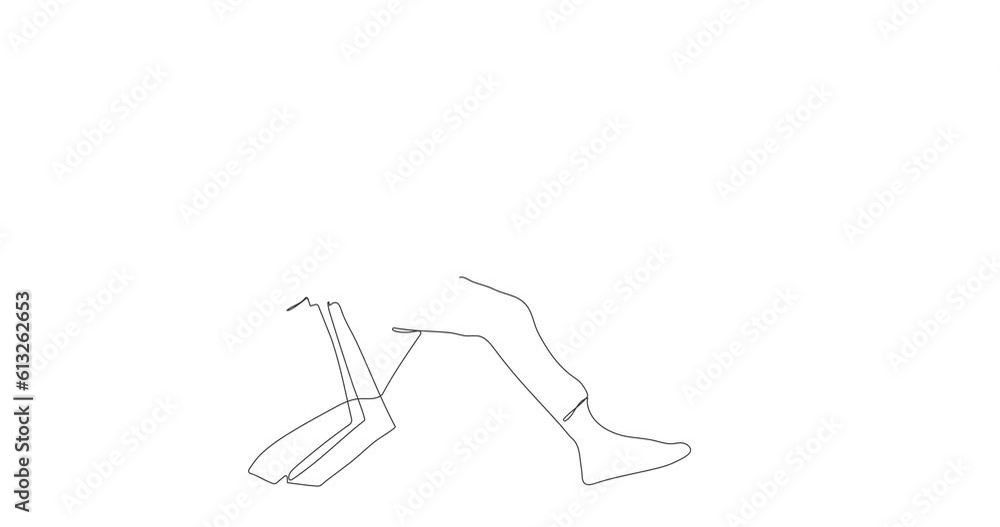 Jumping man with Continuous line art motion graphic animated 4k video. Happy man jump with shopping bags. young man with bags line art animation video. Jumping man with Continuous line art motion graphic animated 4k video. Happy man jump with shopping bags. young man with bags line art animation video.