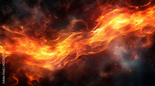 a fire flame wallpaper, generative ai