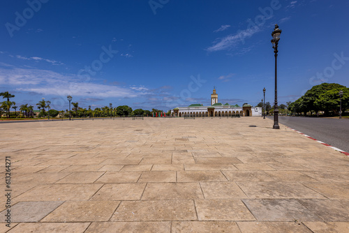 The Royal Palace in Rabat, the capital of Morocco photo