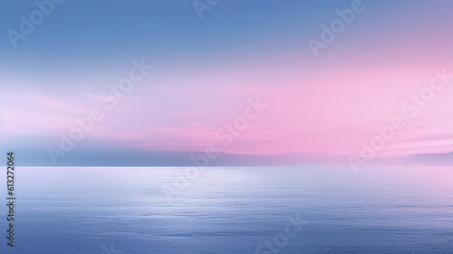 Sunset  sunrise over the sea wallpaper   blue sky and sea  Abstract colorful background  generative ai