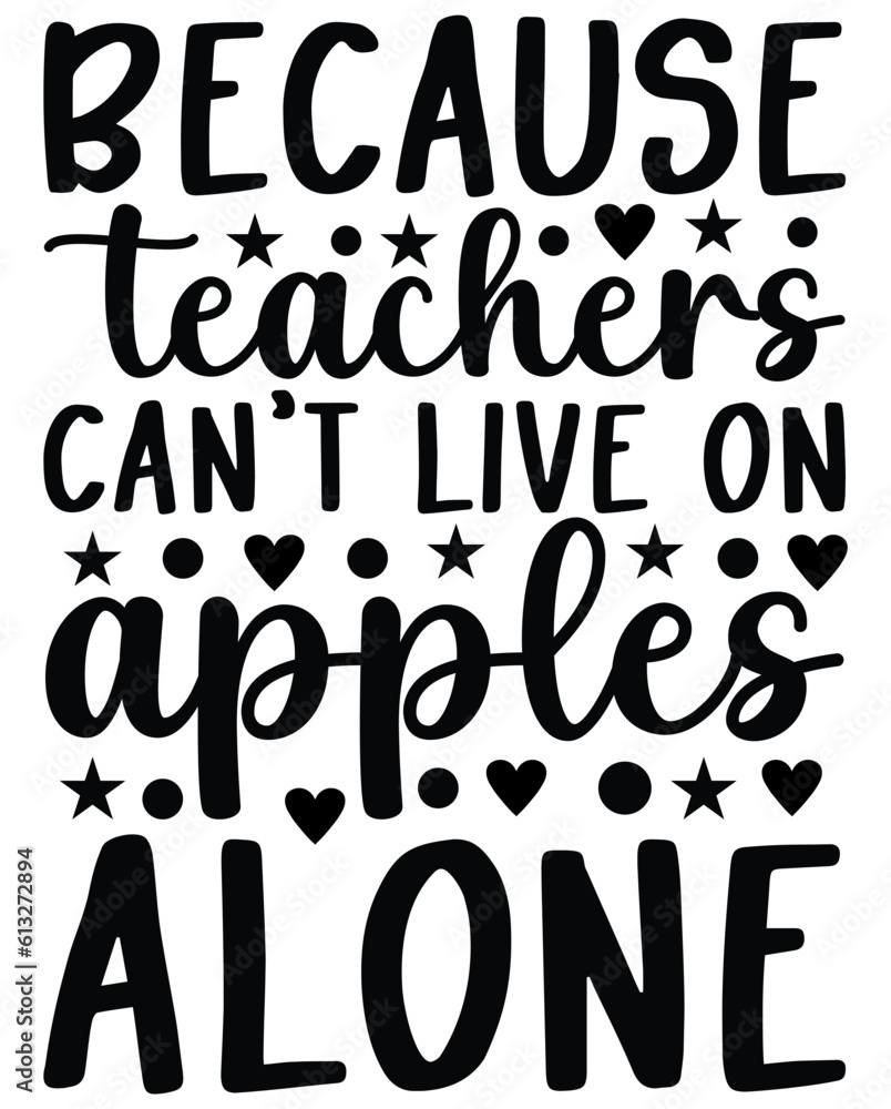 Because Teachers Cant Live On Apples Alone eps