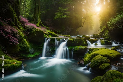 waterfall in the forest