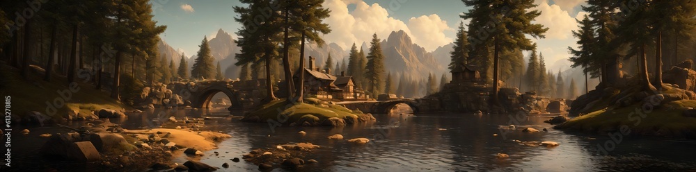 Obraz premium 16K Ultra Resolution Wallpaper 