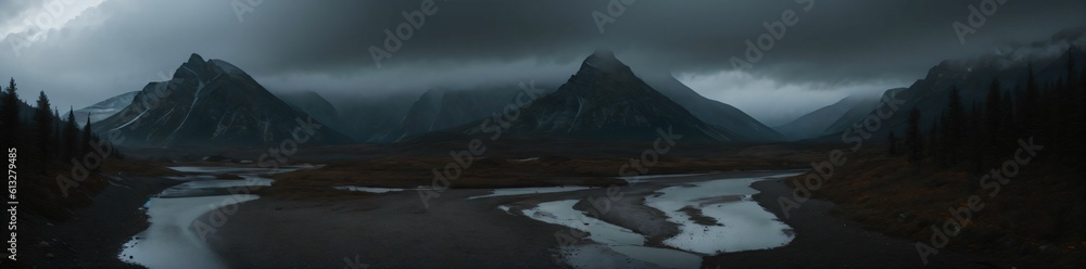 Obraz premium 16K Ultra Resolution Horror Wallpaper