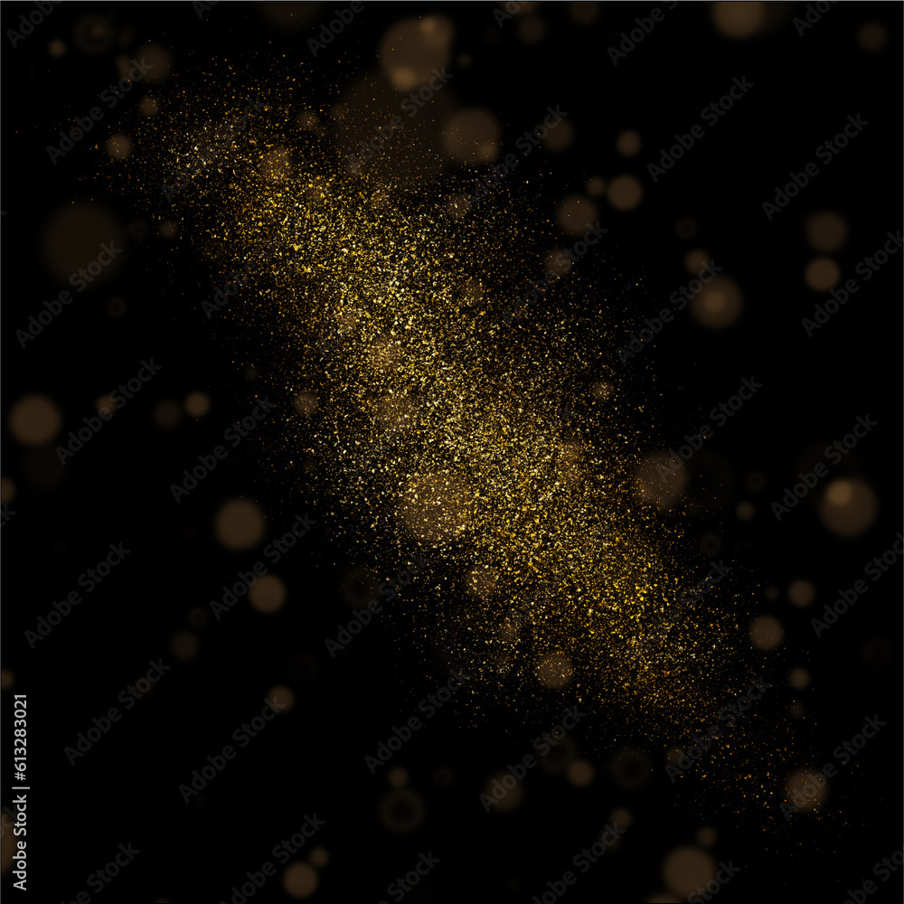 abstract center Backdrop Gold Sparkley  Luxury Background