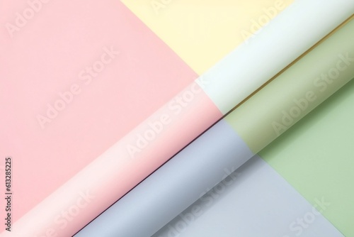 Abstract Colorful Paper Background, Pastel Color Wallpaper