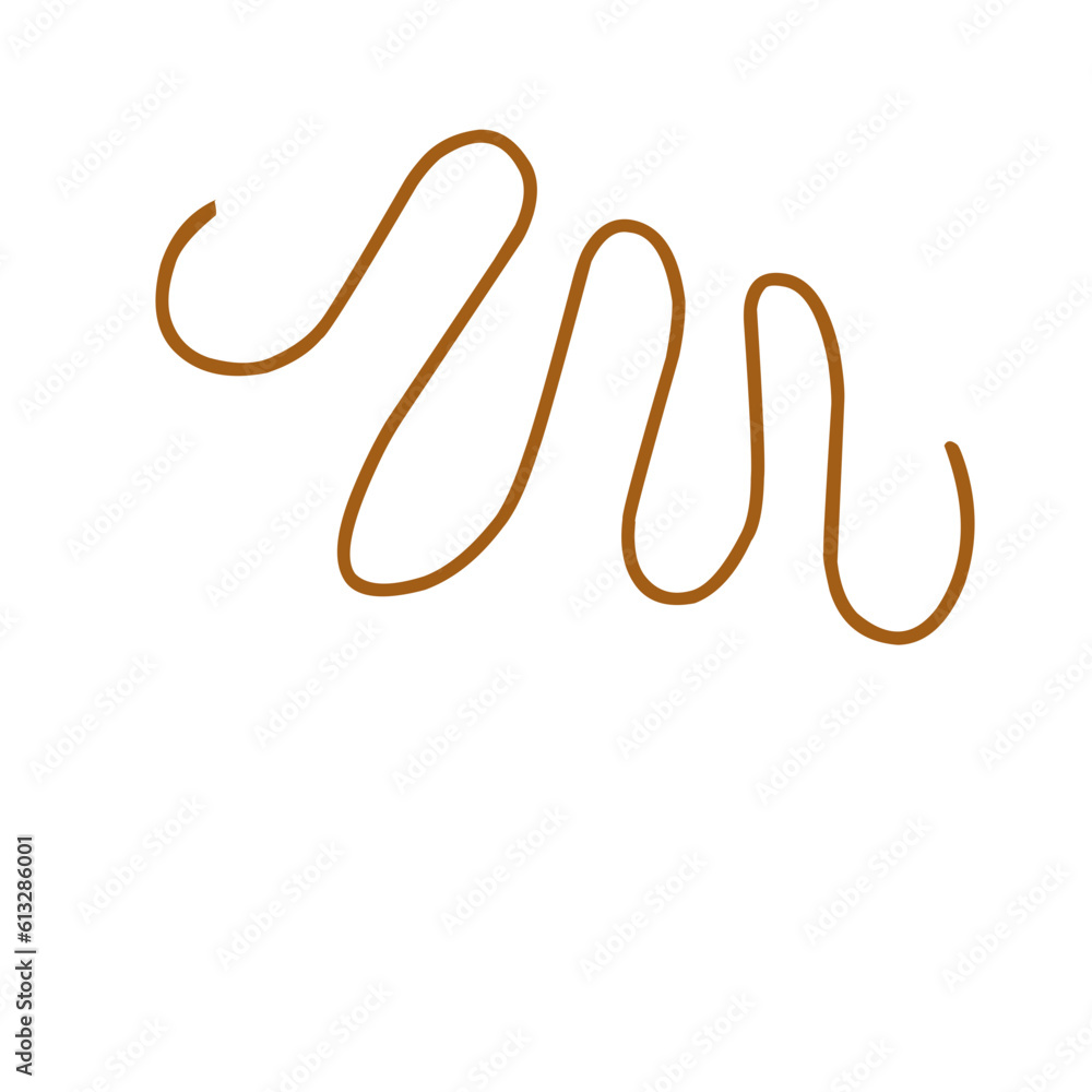 Orange Abstrack Doodle Orange Abstrack Doodle