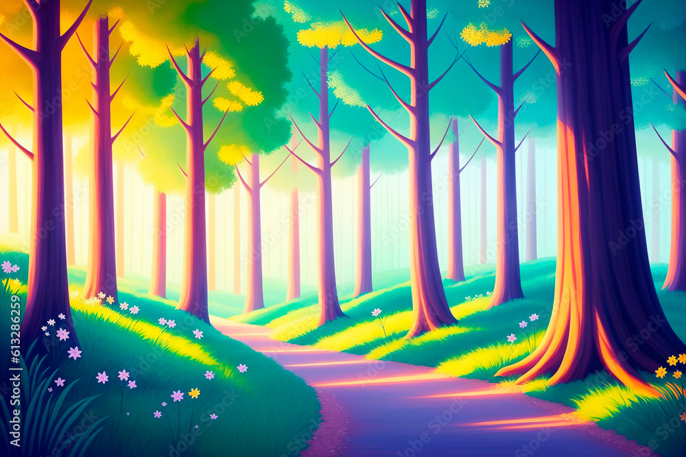 Generative concept art illustration. Generative ai. Generative concept art illustration. Generative ai.
