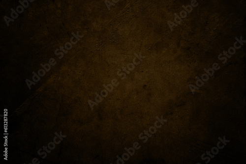 Dark brown textured concrete background