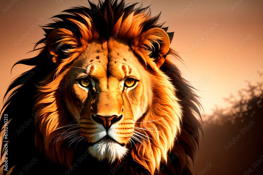 Fototapeta premium Generative concept art illustration. Generative ai.