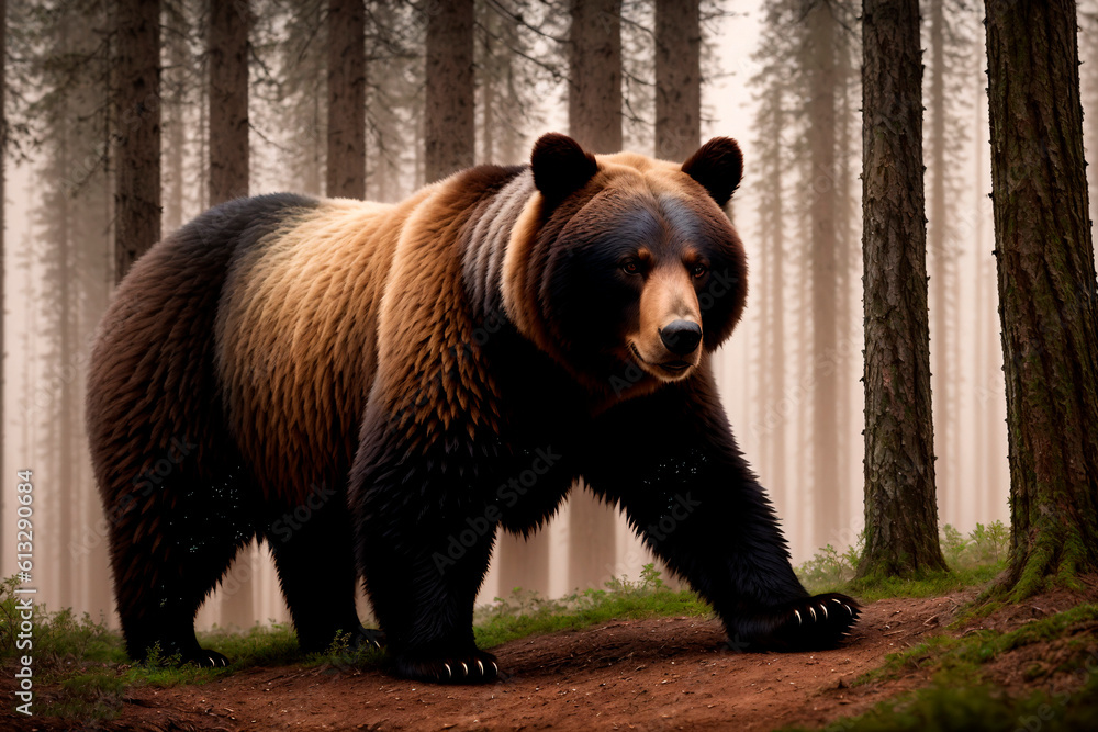 Generative concept art illustration. Generative ai. Generative concept art illustration. Generative ai.