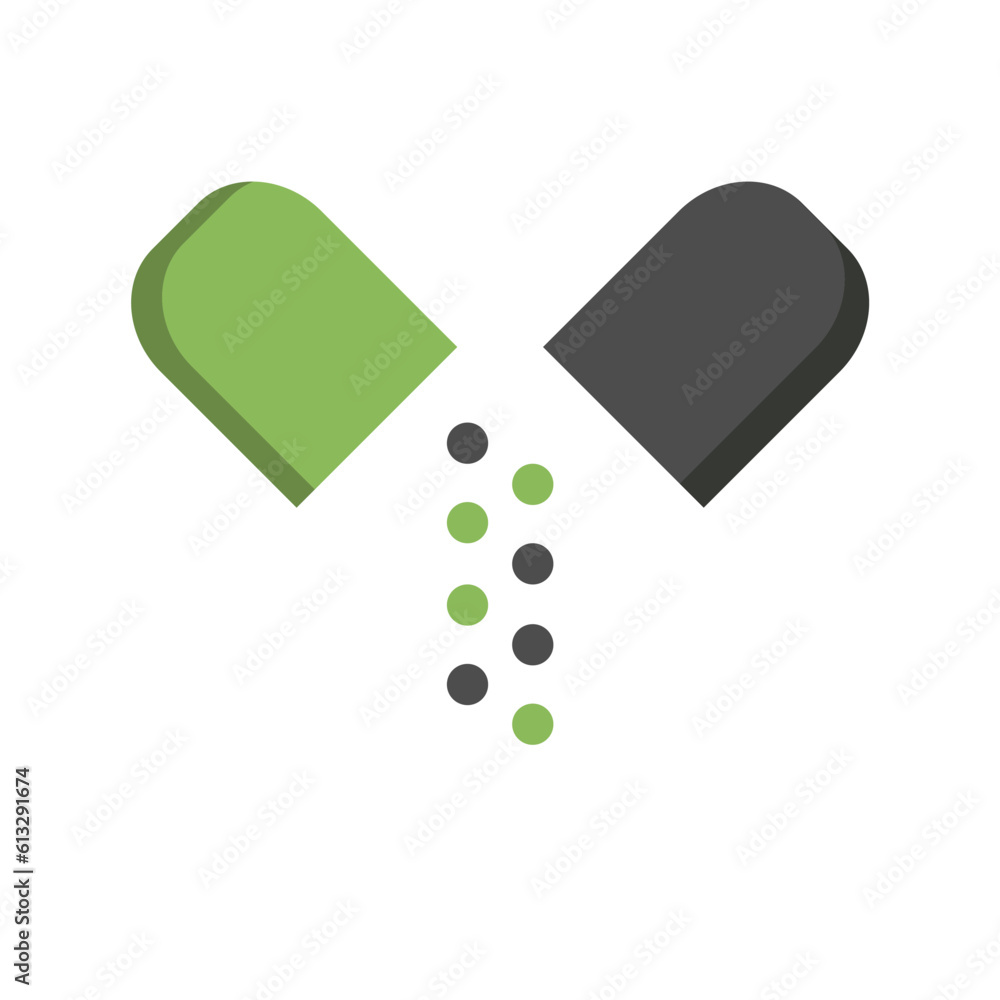 capsule icon design vector template capsule icon design vector template